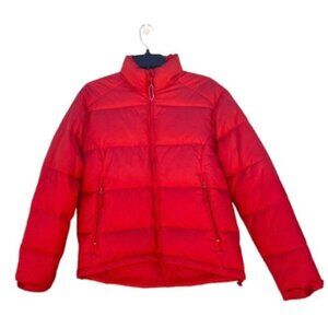 Steve & Barry’s Quilted Cherry Red Double Down Jacket Size Med